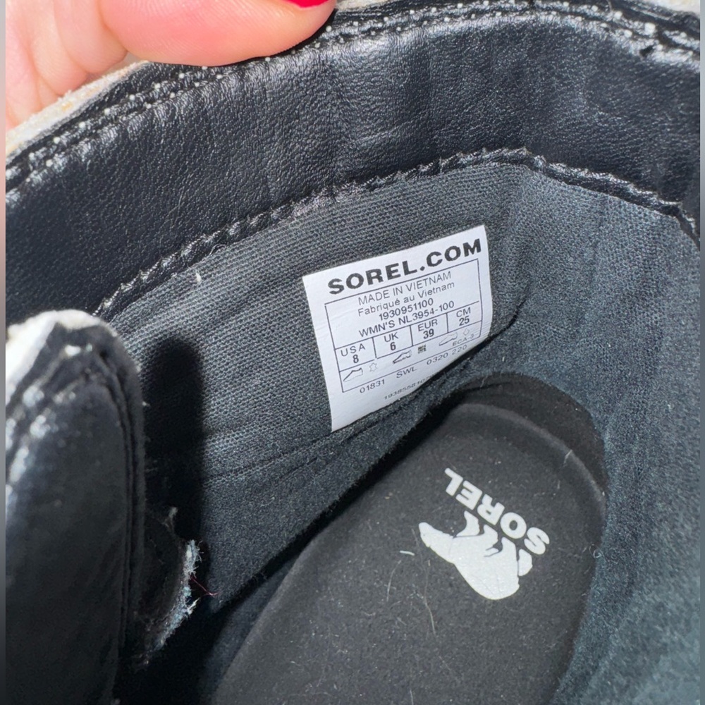 Sorel | White Combat Boots Waterproof - Picture 5 of 7